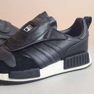 NWB Adidas Micropacer x R1 Men Sz 12 Black Sneakers Rare Vintage MSRP 150+